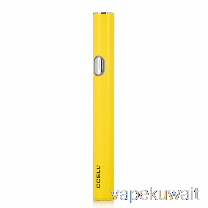 مجموعة بطارية المرذاذ Ccell M3B Pro باللون الأصفر